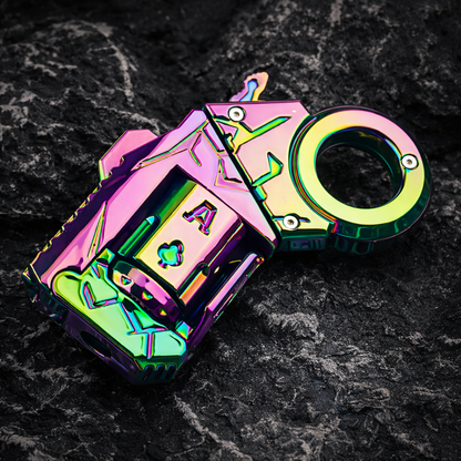 TitanX™ Metal Mechanical Fidget Gadget – Premium Pocket Desk Toy for Adults