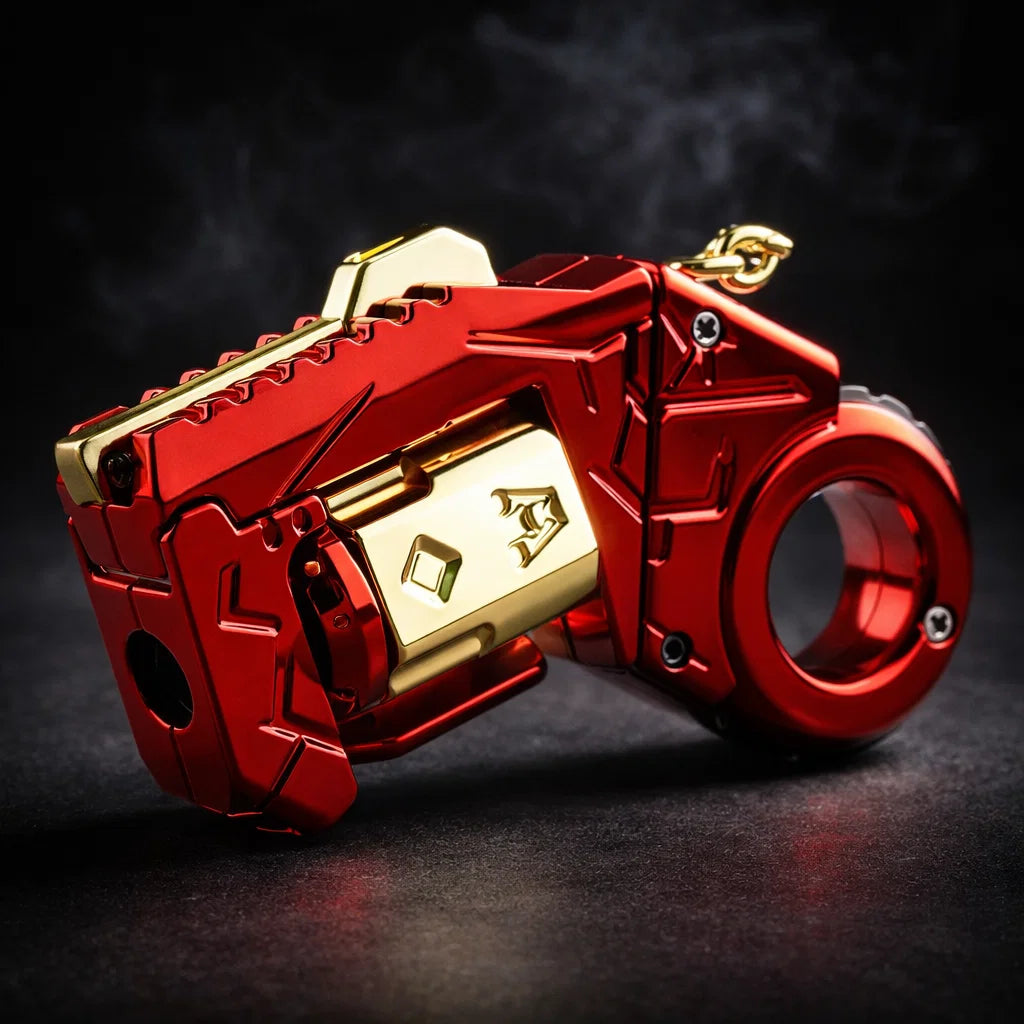 TitanX™ Metal Mechanical Fidget Gadget – Premium Pocket Desk Toy for Adults